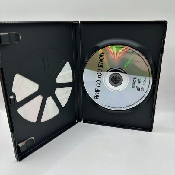 How Do You Know Reese Witherspoon Owen Wilson Paul Rudd DVD Columbia - Picture 4 of 5